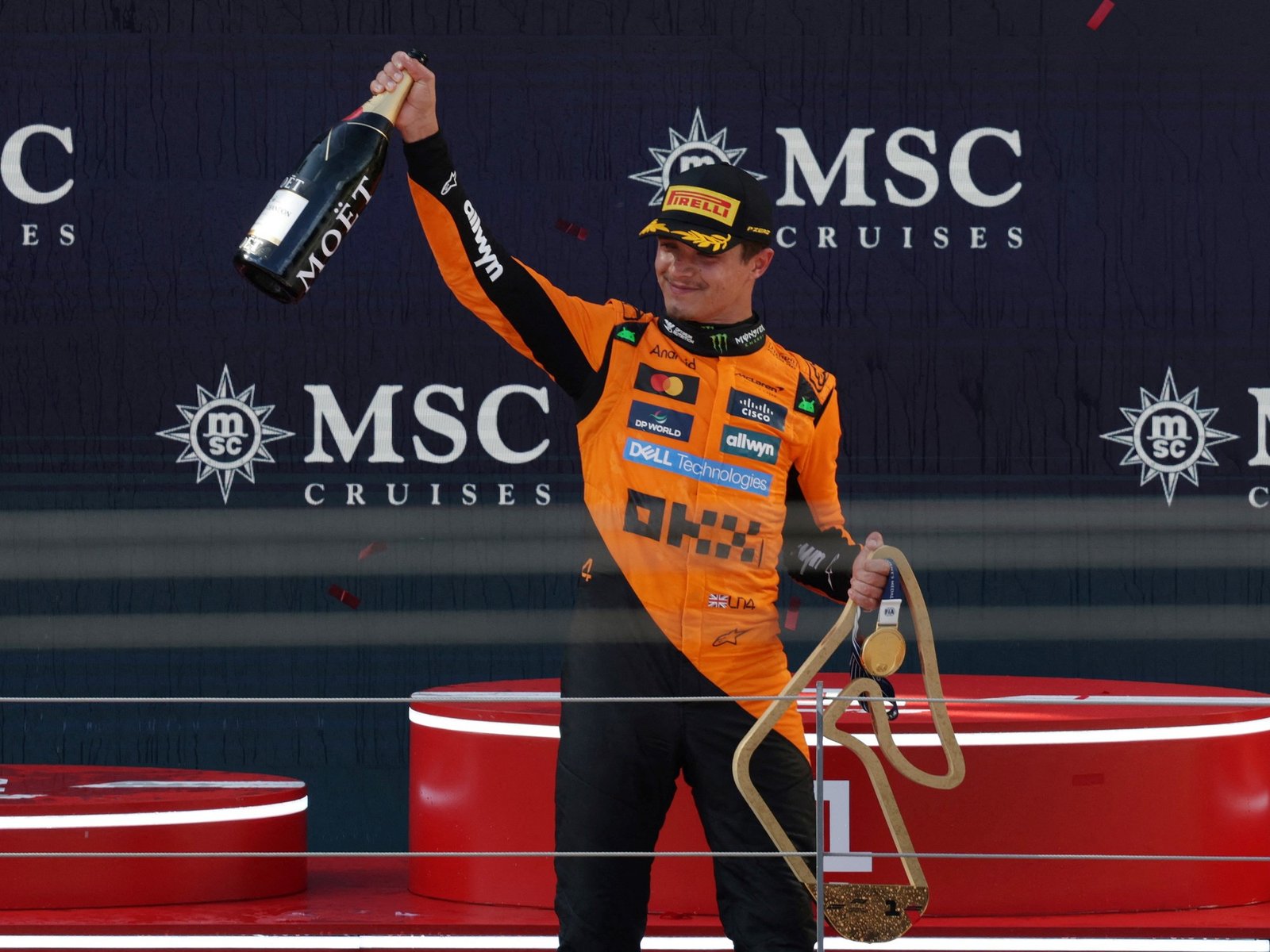 Los últimos 5 ganadores del GP de Austria de Fórmula 1, año por año