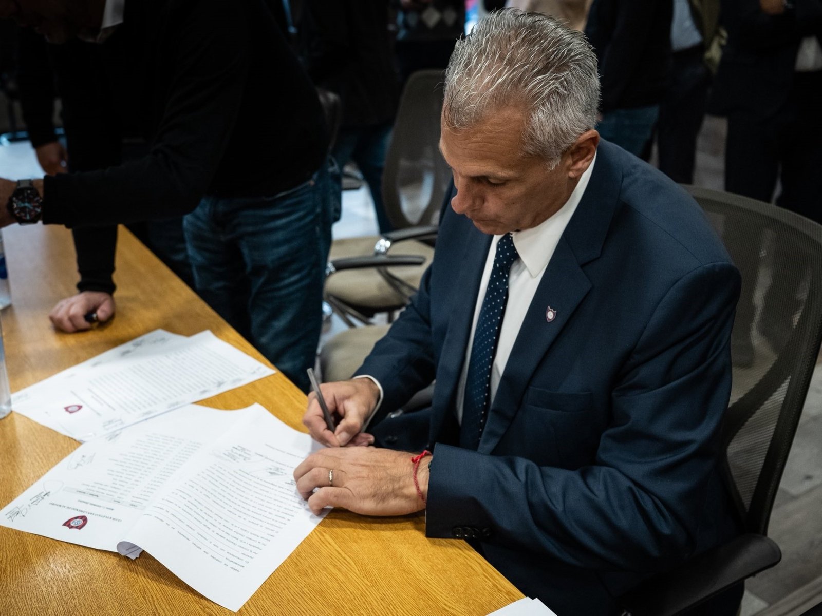 Marcelo Culotta asumió oficialmente como nuevo presidente y dio un primer mensaje claro