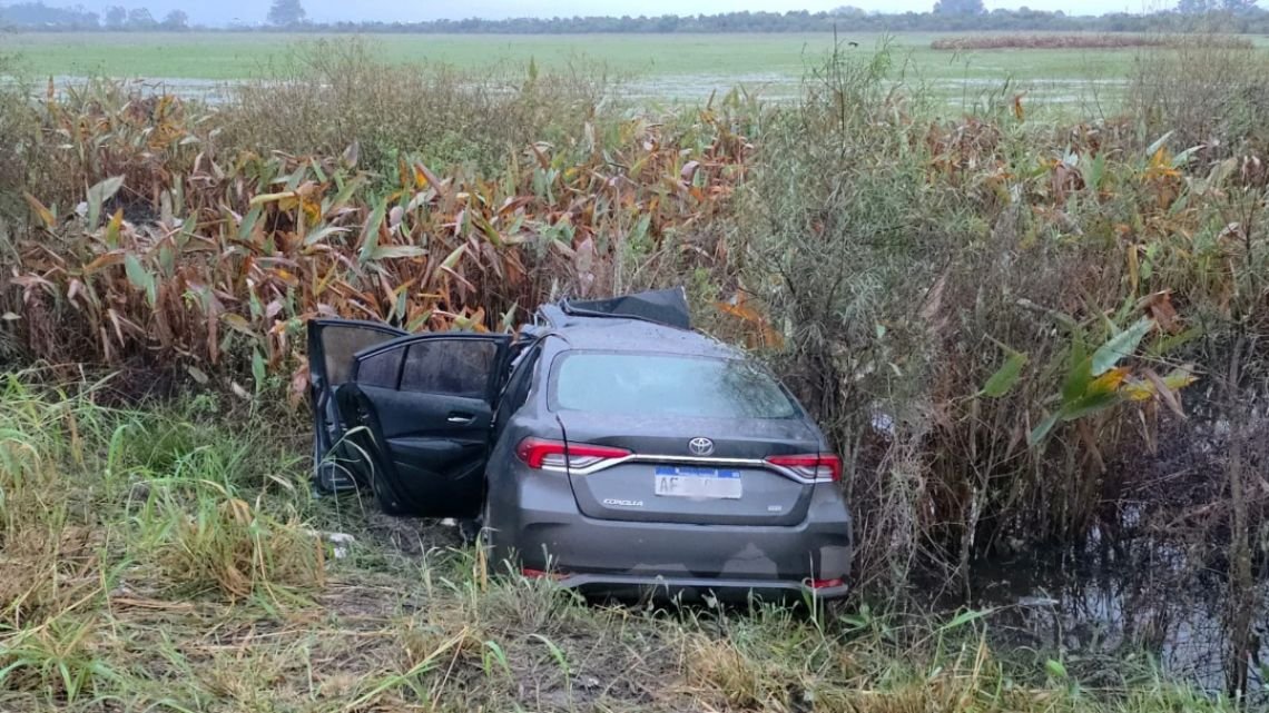Murió el empresario chaqueño del choque en el que hallaron $183 millones ocultos