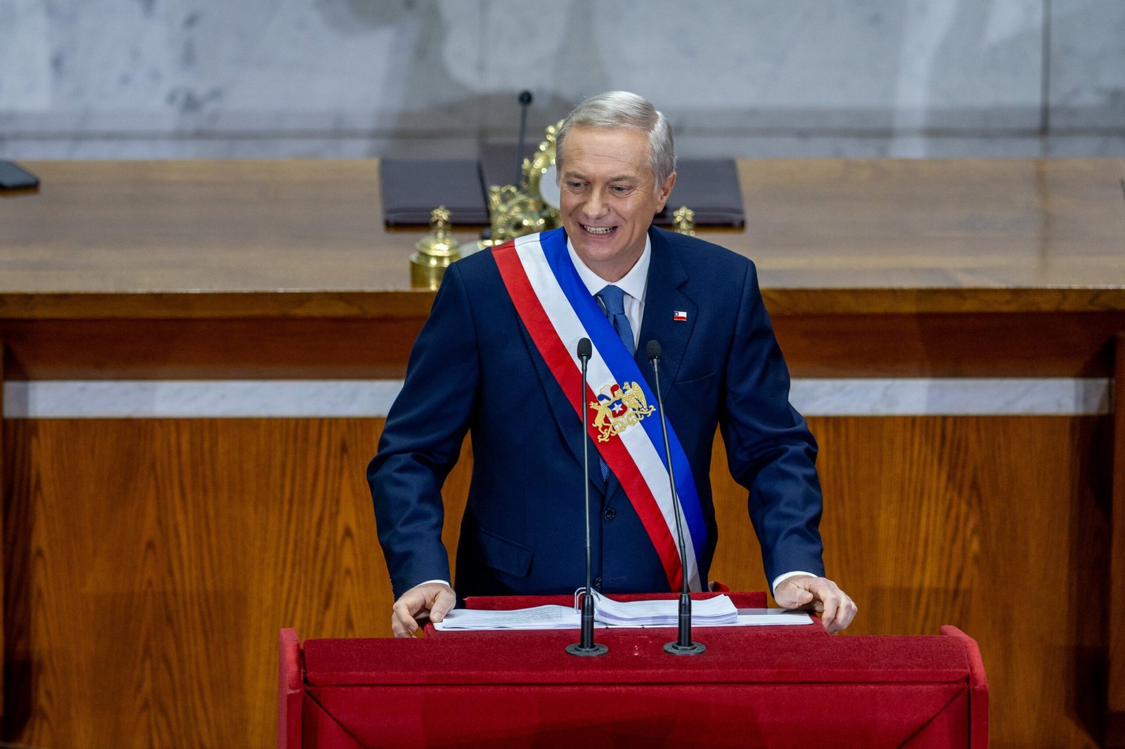 José Antonio Kast en Valparaíso, este lunes.