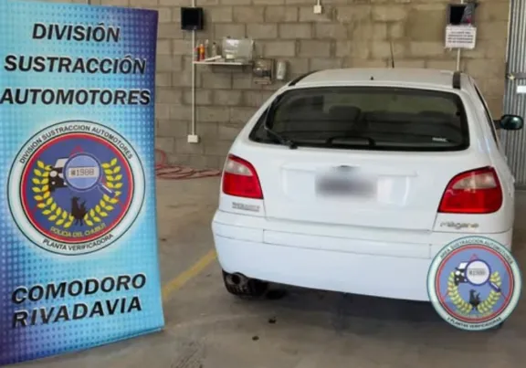 Recuperaron en Comodoro un auto buscado por una causa de estafa en Madryn