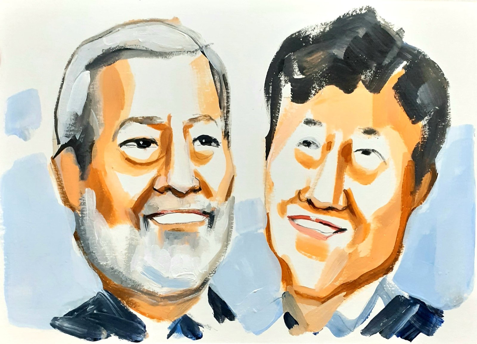 Sanjay Mehrotra y Kwak Noh-jung, jefes de Micron y SK Hynix.