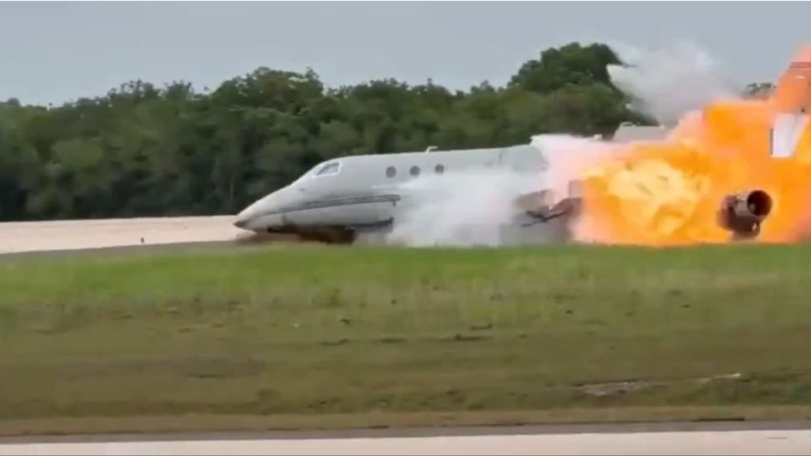 Tragedia aérea en República Dominicana: dos tripulantes fallecieron tras la caída de un jet ejecutivo