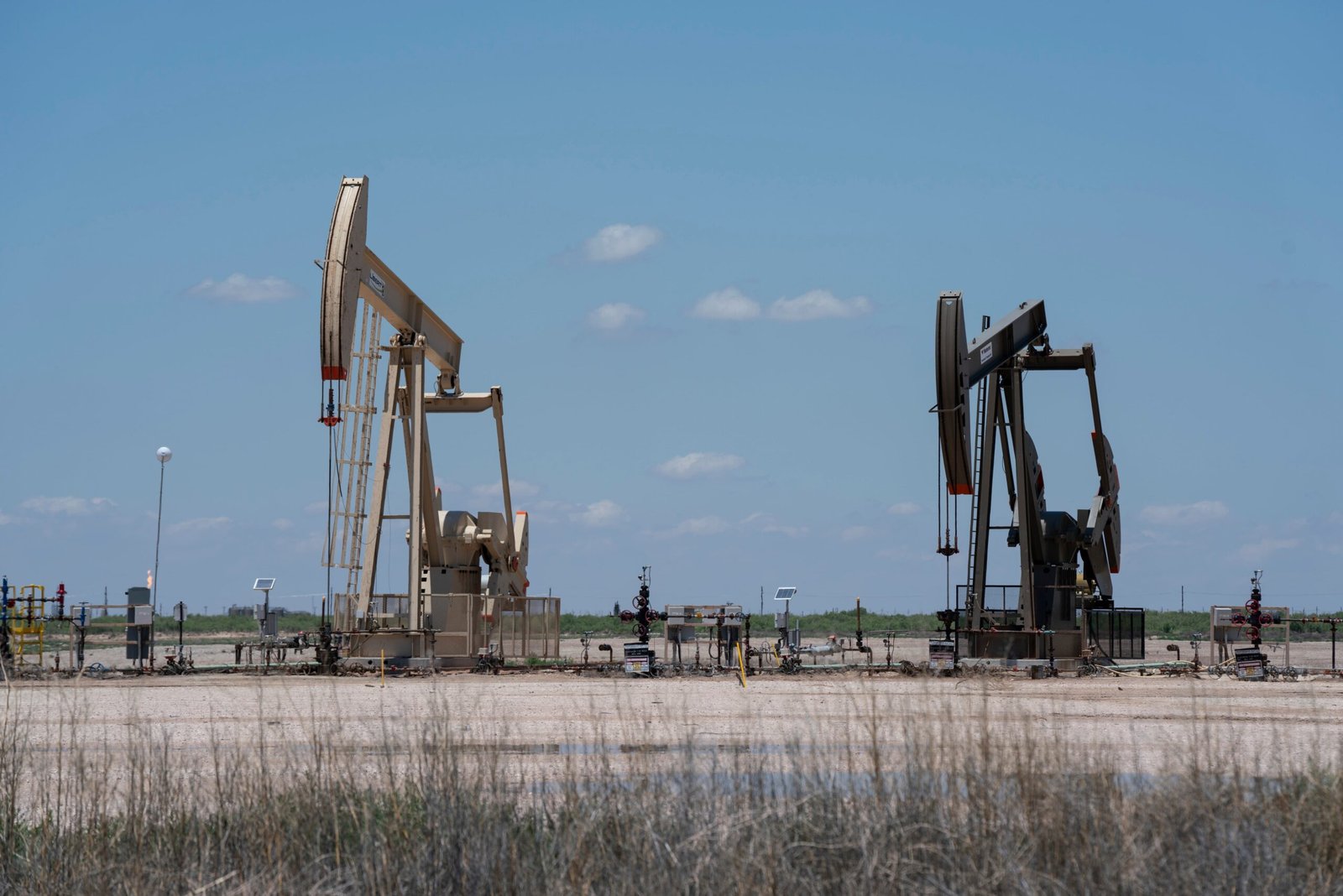 Planta de 'fracking' en Midland, Texas (EE UU), el 27 de mayo.