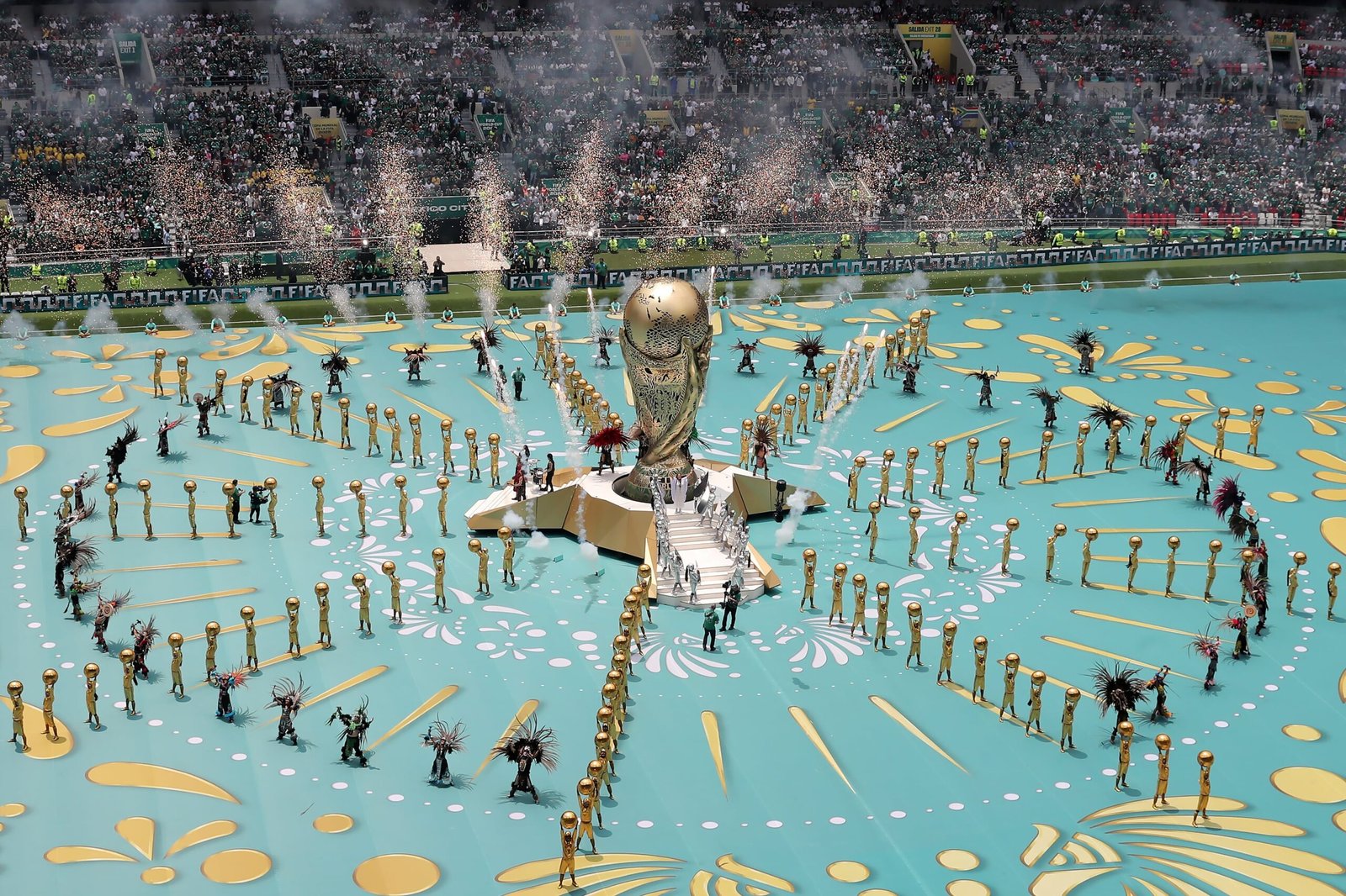 Una ceremonia neutra para un Mundial revuelto