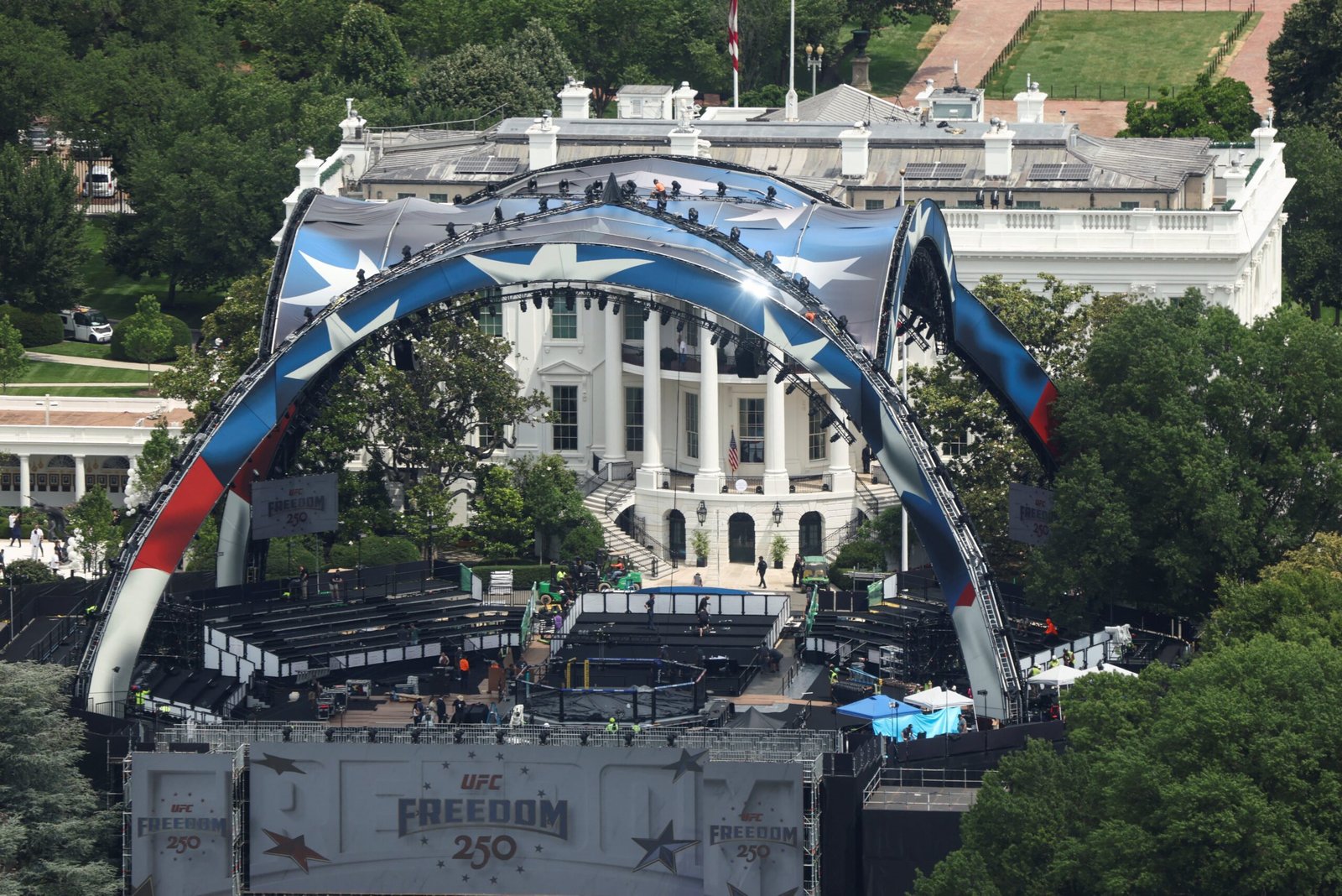 Una pelea de la UFC en la Casa Blanca: el polémico evento deportivo de Trump desata una ola de críticas