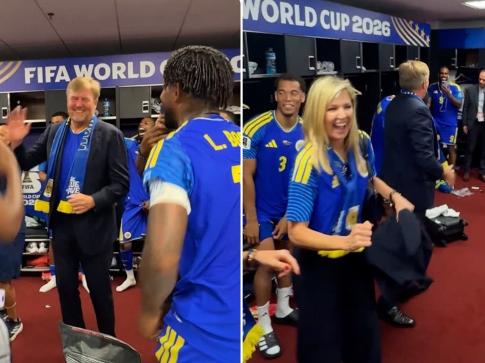 celebró con el Rey y los futbolistas el empate histórico en el Mundial 2026