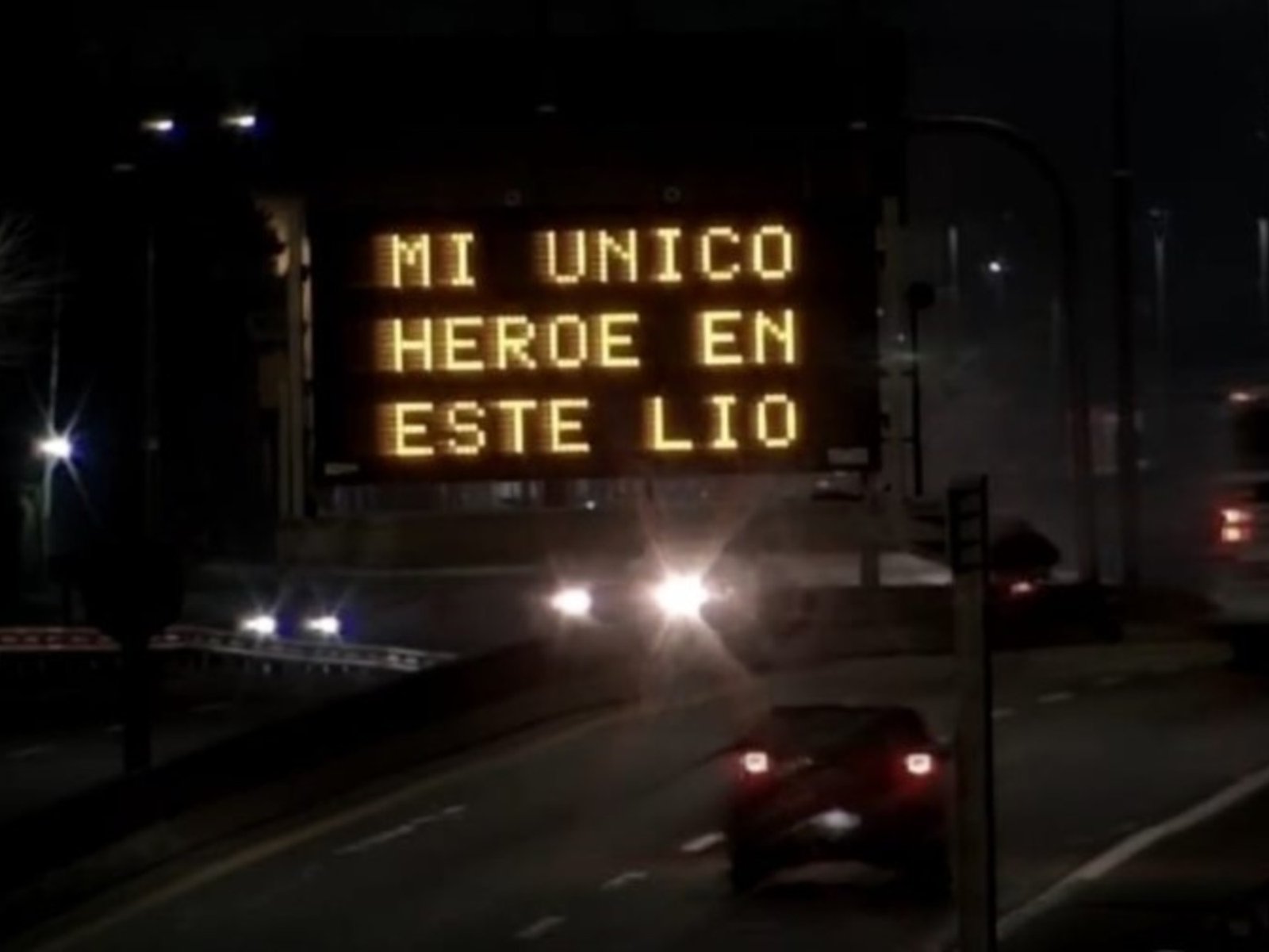 el detrás de escena del homenaje al Indio Solari en la autopista Buenos Aires-La Plata