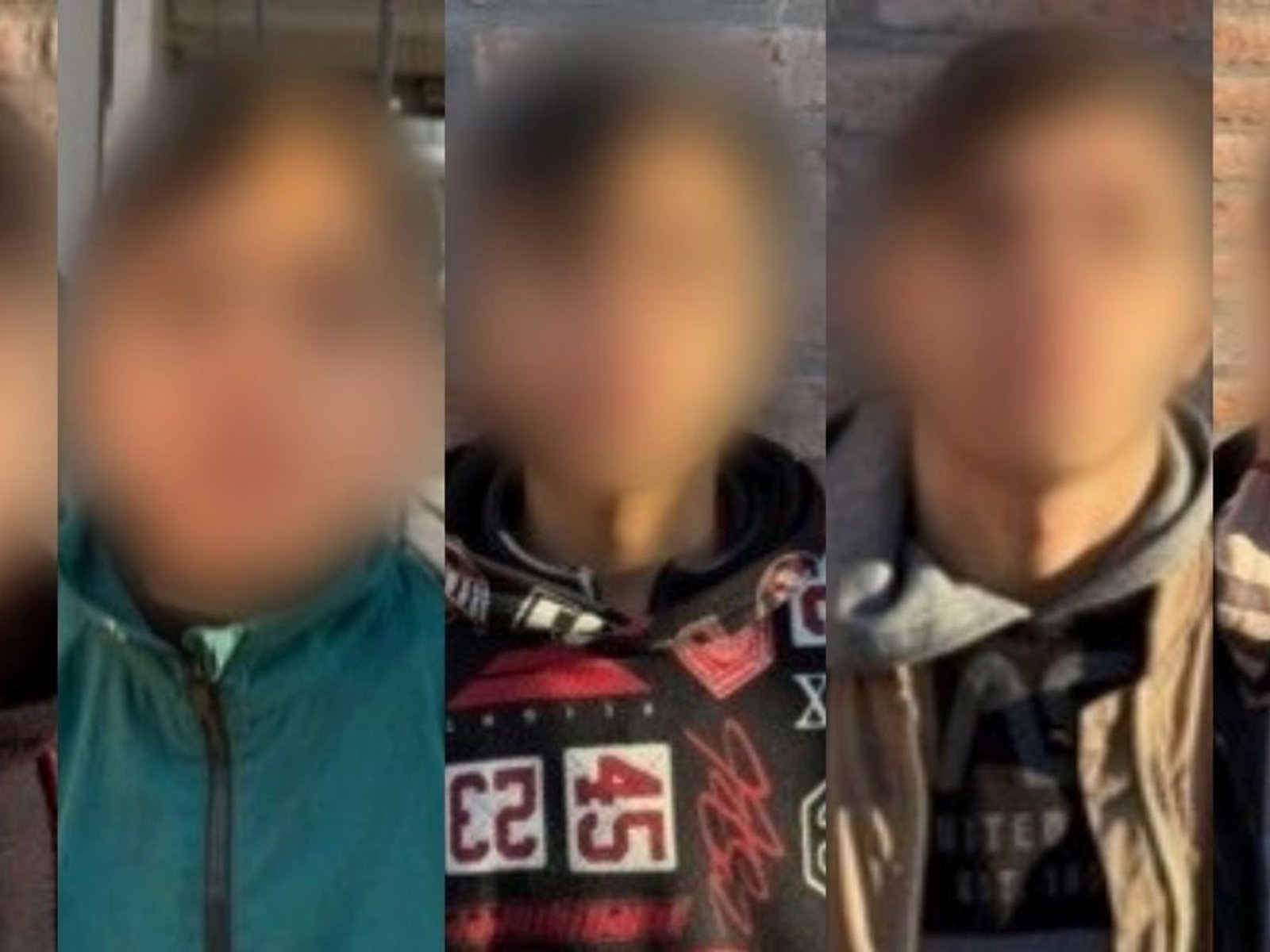 el más chico tiene 12 años y 8 antecedentes penales