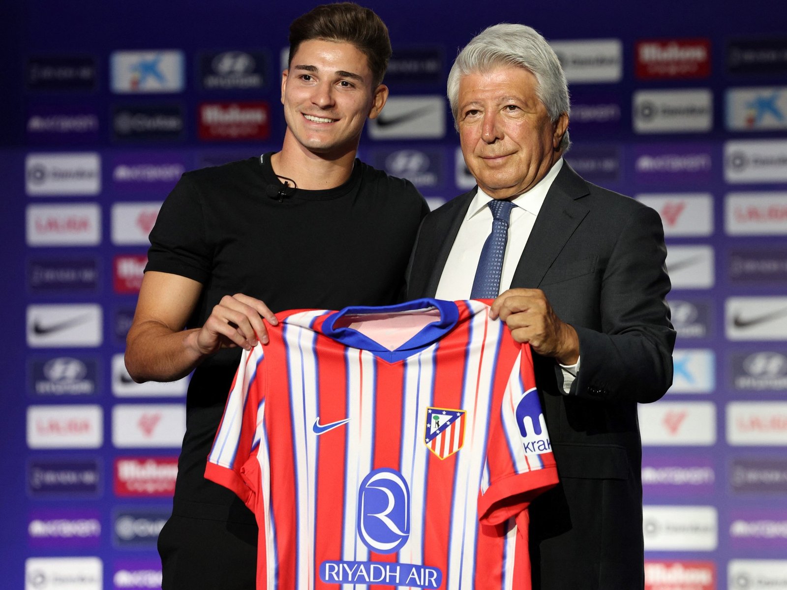 el presidente del Atlético de Madrid estalló por Julián Álvarez