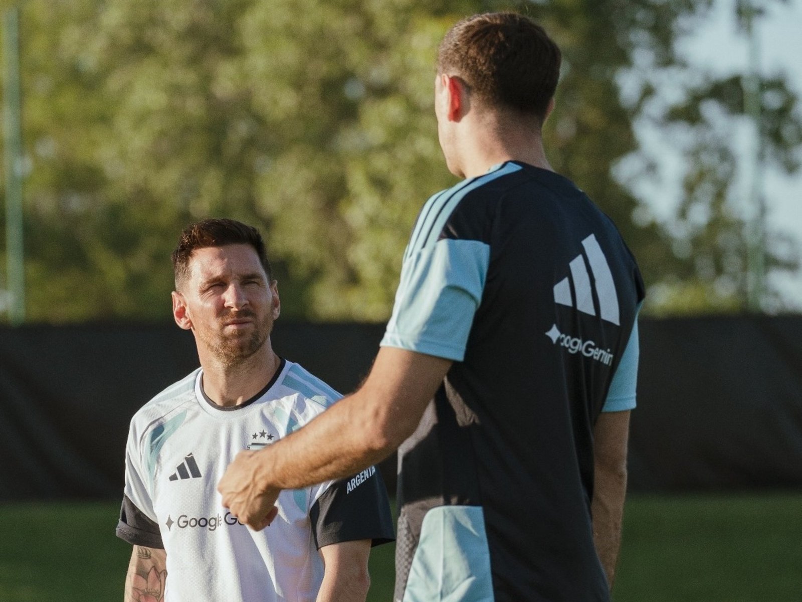 la frase clave de Scaloni y qué hizo Lionel Messi en medio de su recuperación