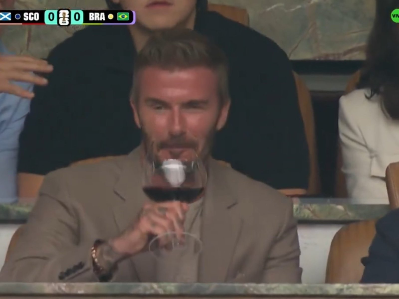 la relajada tarde de Beckham en Miami