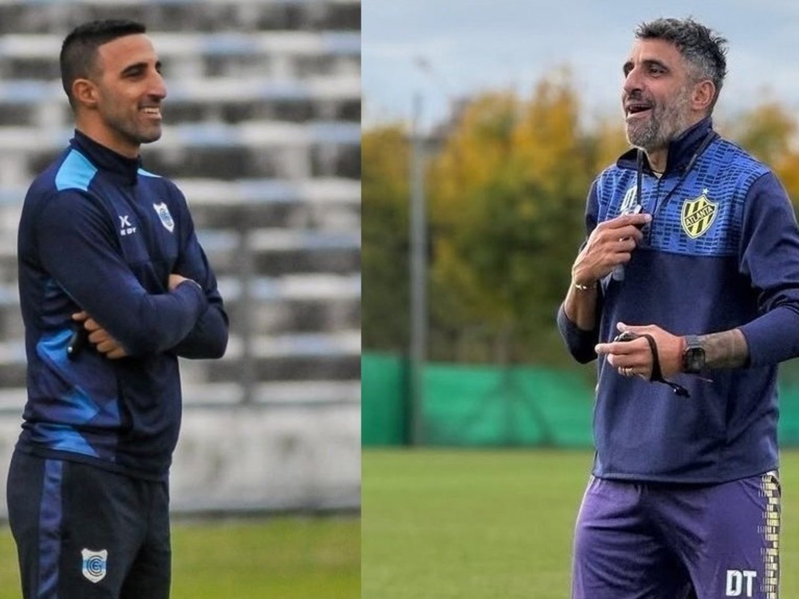 los Pellerano, hoy DTs de Atlanta y Gimnasia de Jujuy, se enfrentan por la punta