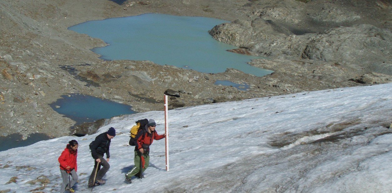 se supo cómo fue la muerte de los escaladores en el glaciar Vinciguerra