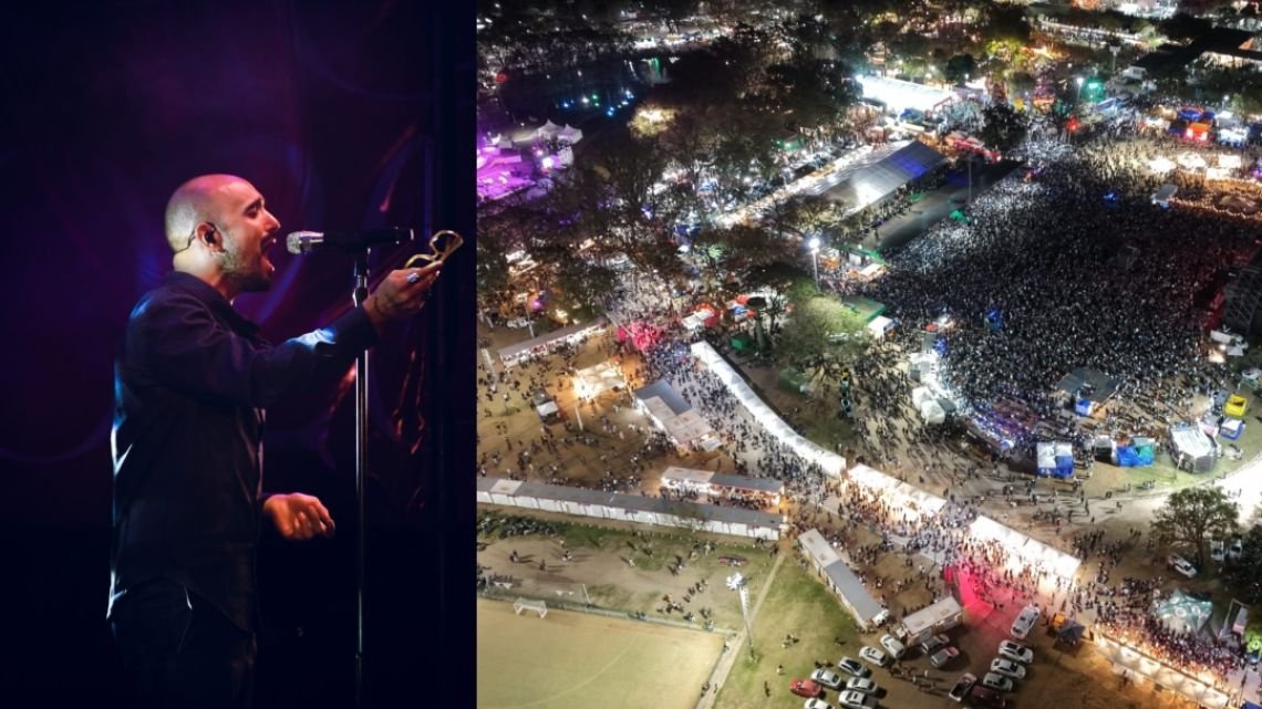 Abel Pintos cerró la Bienal 2026 ante 300.000 personas en una noche histórica