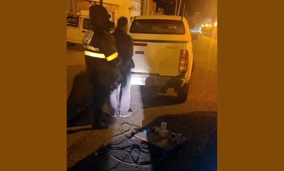 Apresado por intentar robar en una obra en construcción del barrio 9 de Julio