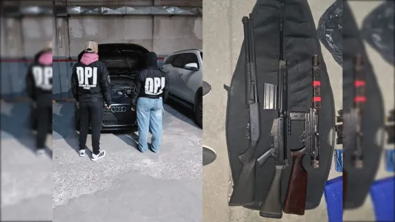 Avance en la investigación por el asalto en Ruta 3: Secuestran un arsenal de armas de guerra, municiones y equipos de rastreo satelital