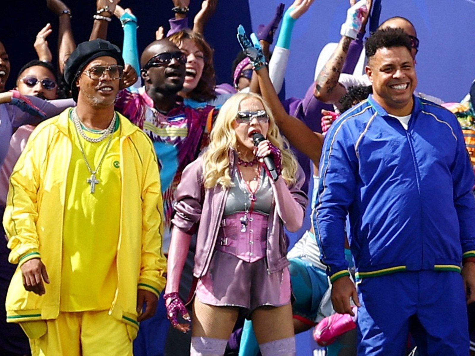 Con Madonna, Ronaldinho y Ronaldo a la cabeza, así fue el espectacular show de medio tiempo de la final del Mundial 2026