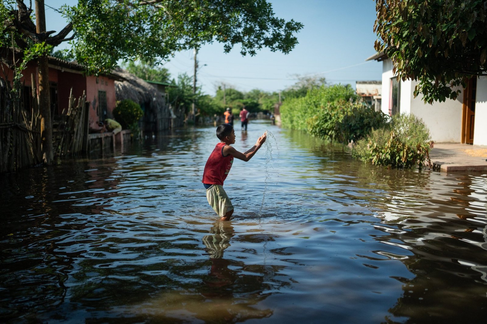 Inundaciones en Córdoba (Colombia), el 12 de febrero.