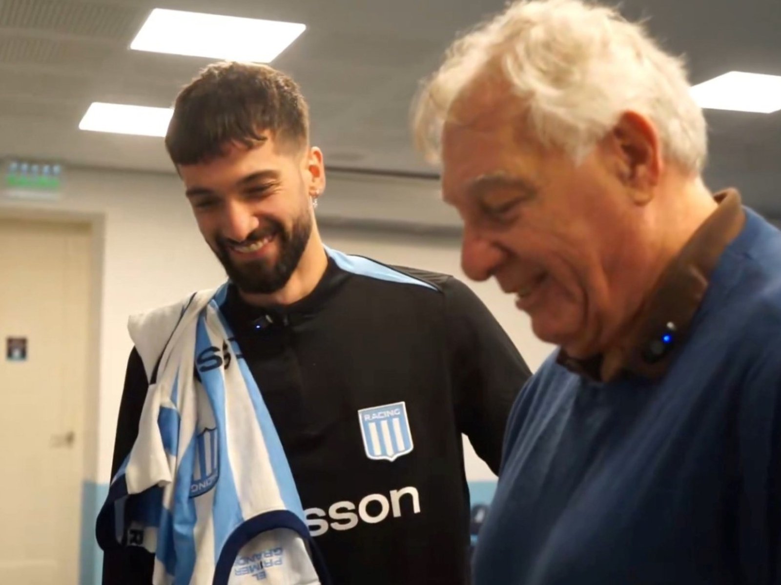 El emotivo video de Racing para presentar a Lautaro Díaz, hijo del exfutbolista Roberto "el Ropero" Díaz