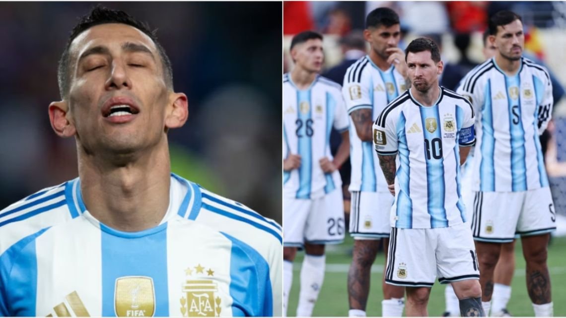 El imperdible mensaje de Di María tras la derrota de Argentina ante España: «La mejor selección de toda la historia de nuestro país»