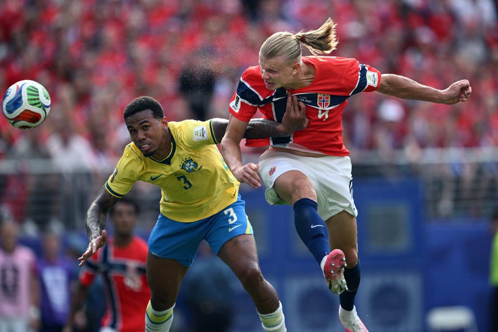 El martillo vikingo de Haaland demuele a la Brasil de Ancelotti