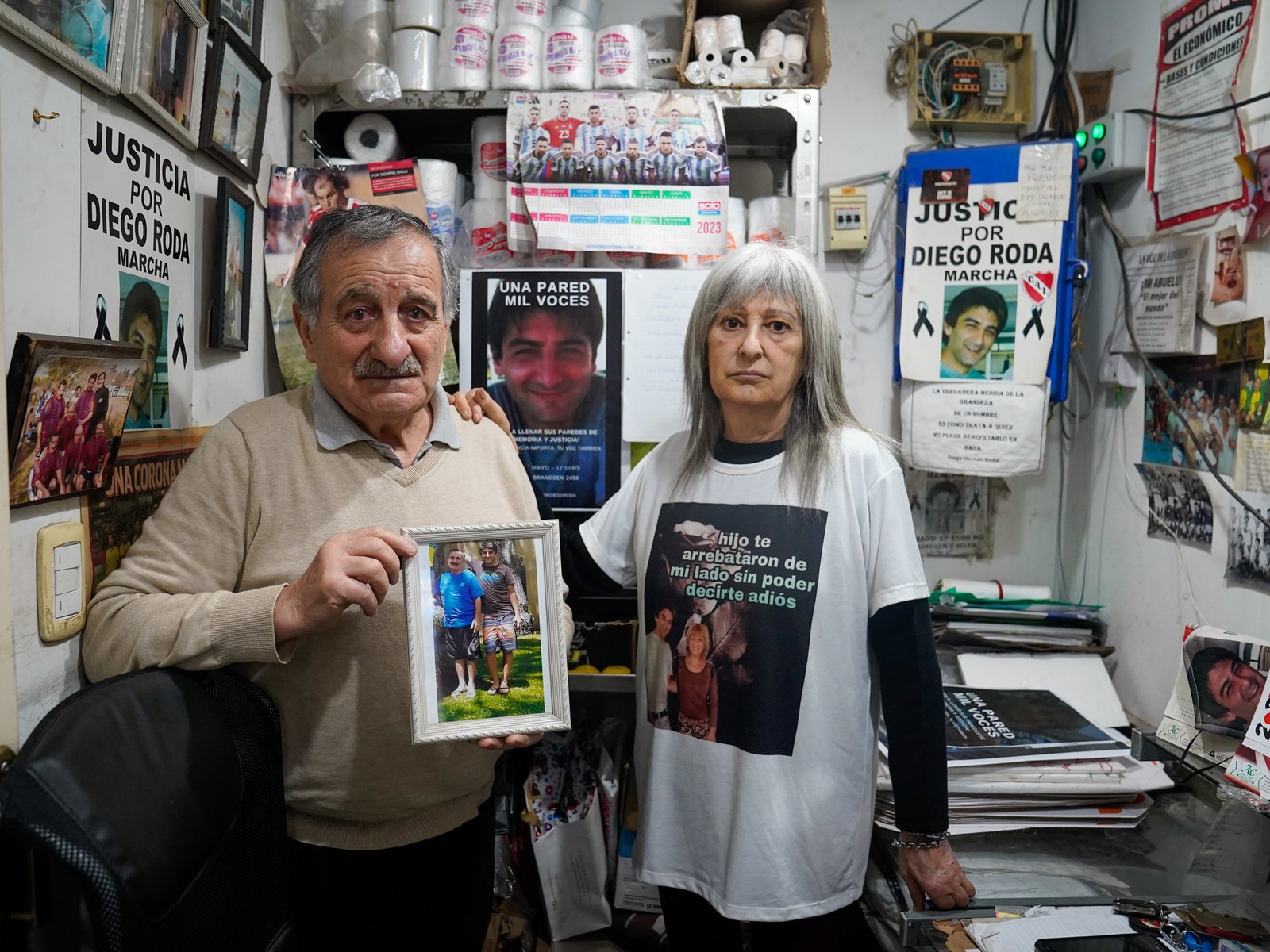 «Estoy en paz porque hice todo por él»