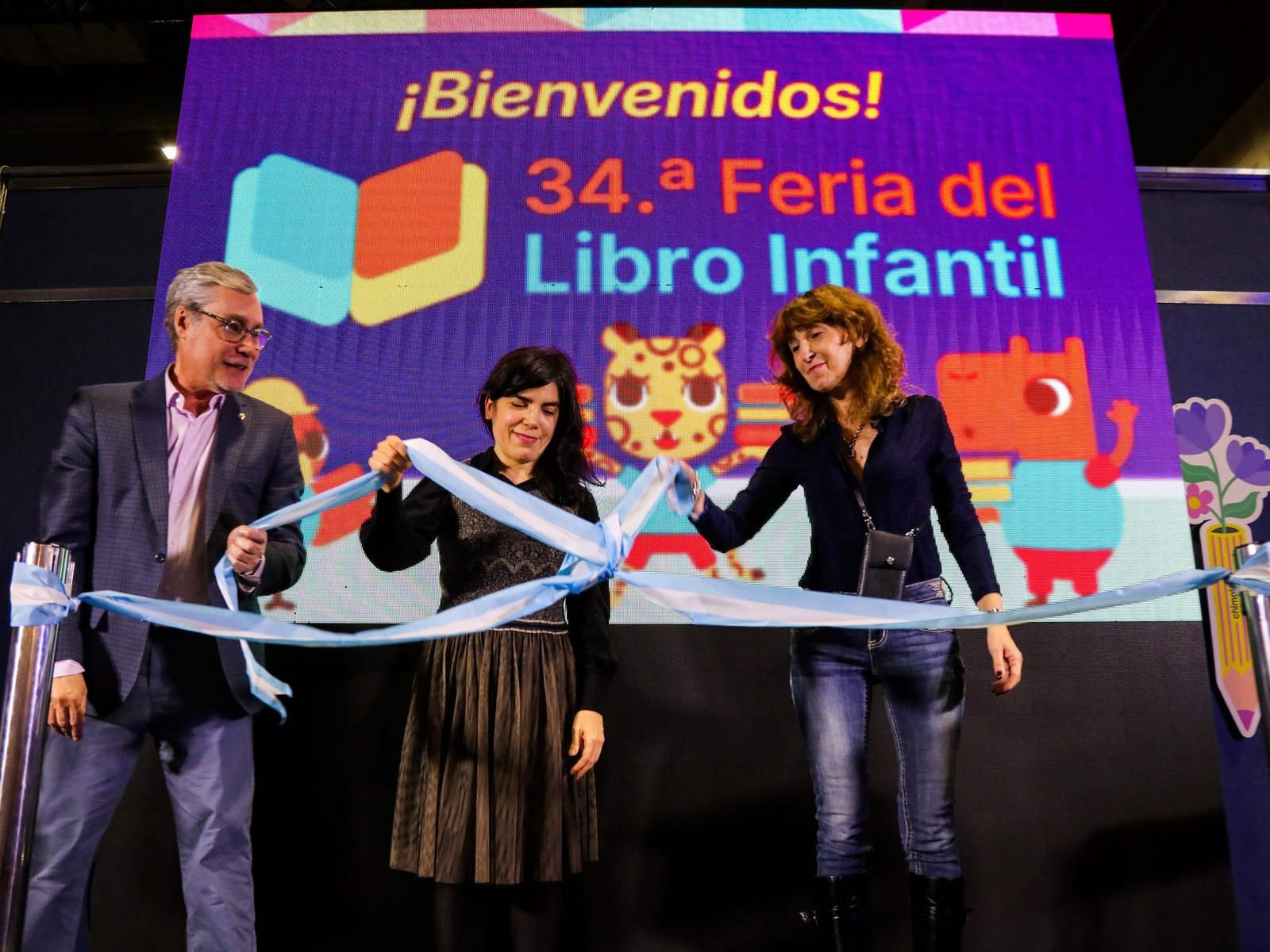 Isol inauguró la Feria del Libro Infantil con un llamado a "defender la alegría" y la imaginación