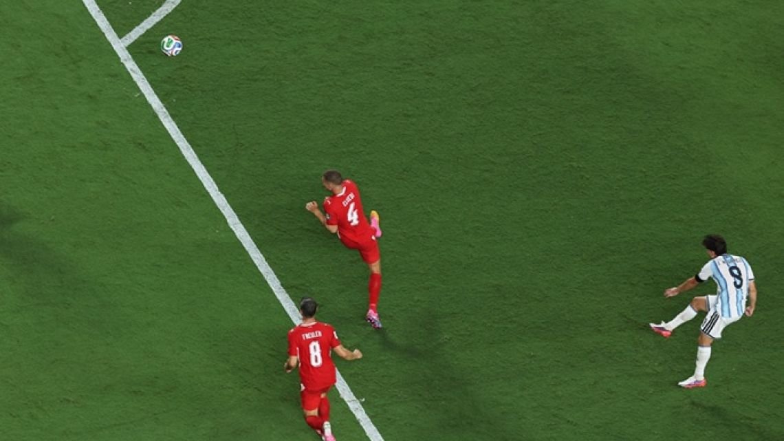 Julián Álvarez le dio a la Selección el pasaje a lase semifinales ante Inglaterra