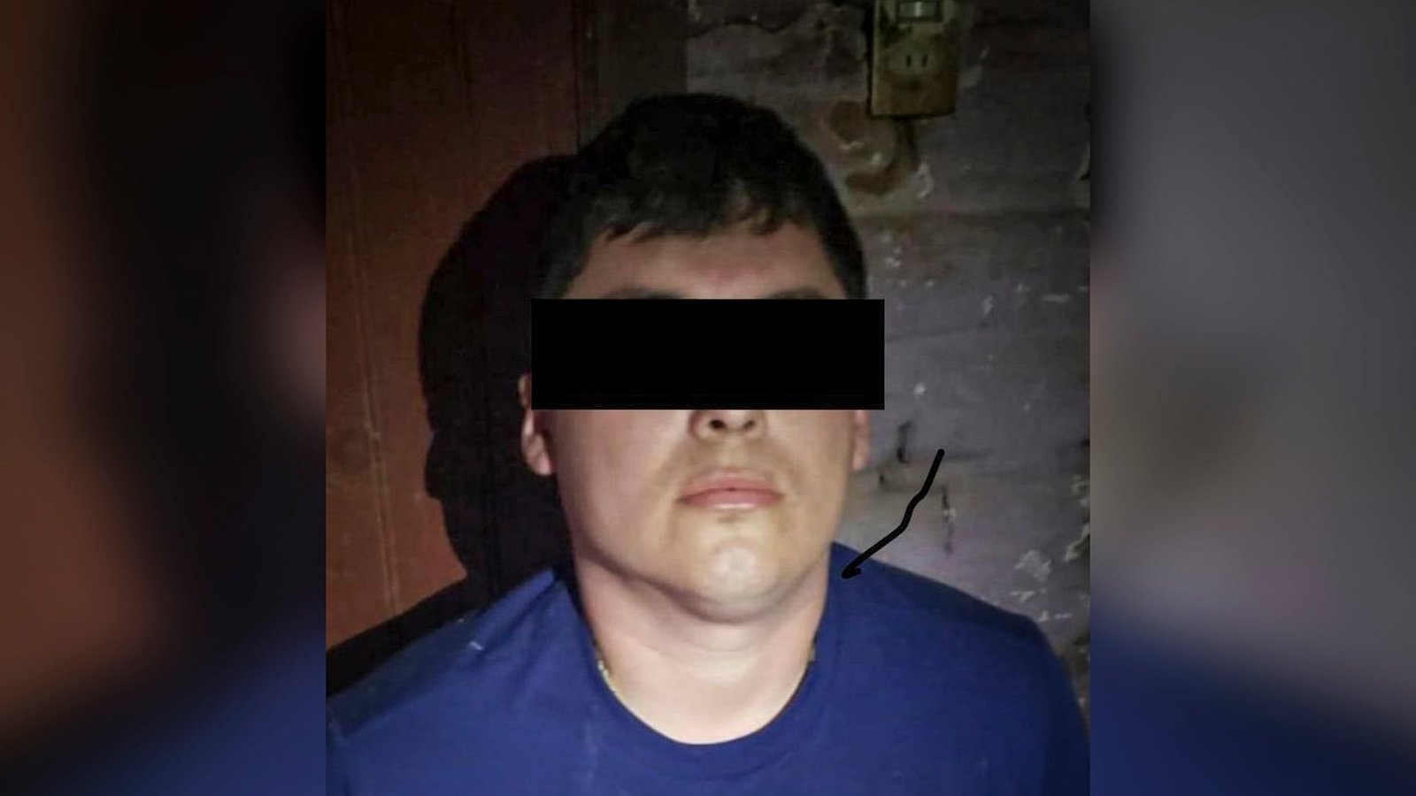 Detención de Mauro 'N' en Sinaloa, en febrero de 2025.
