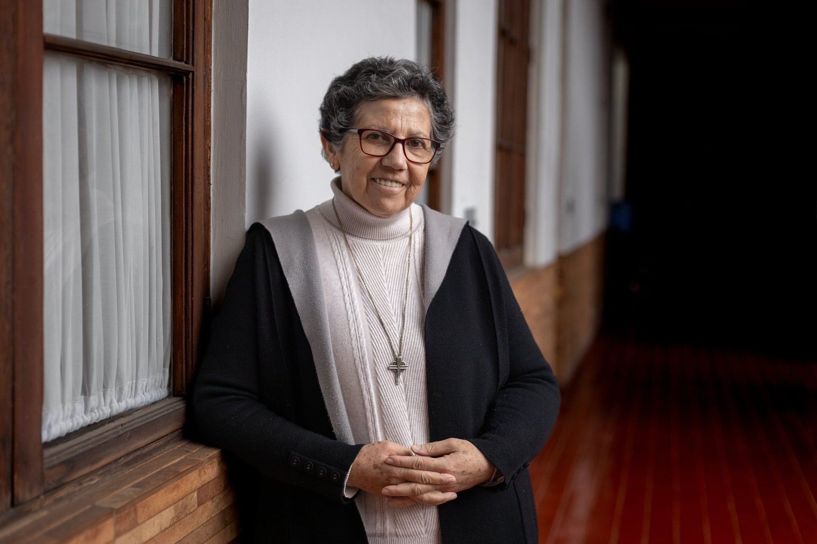 Nelly León, capellana del Centro Penitenciario Femenino de San Joaquín.