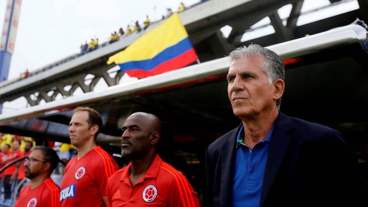 La selección Colombia se topa una vez más con Carlos Queiroz, ahora como técnico de Ghana