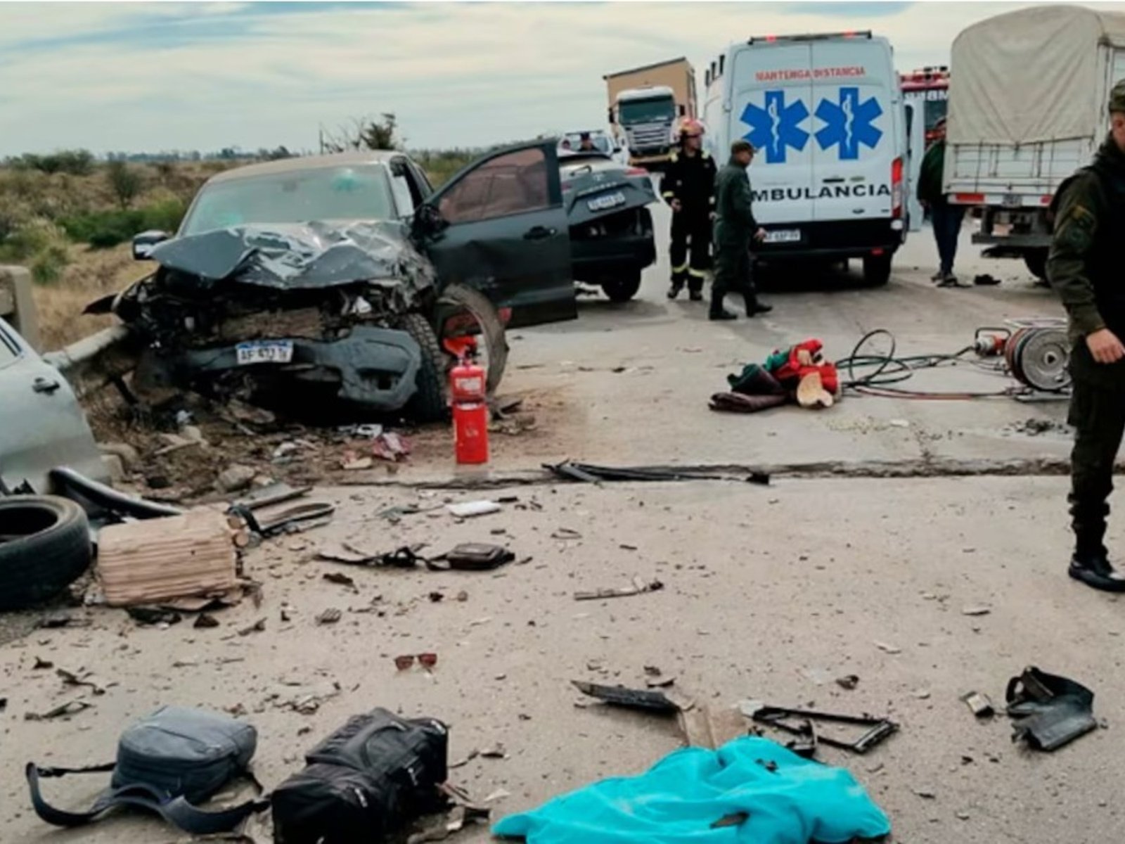 La trágica muerte de la pareja de jubilados en una ruta de Córdoba que enluta a Villa La Angostura