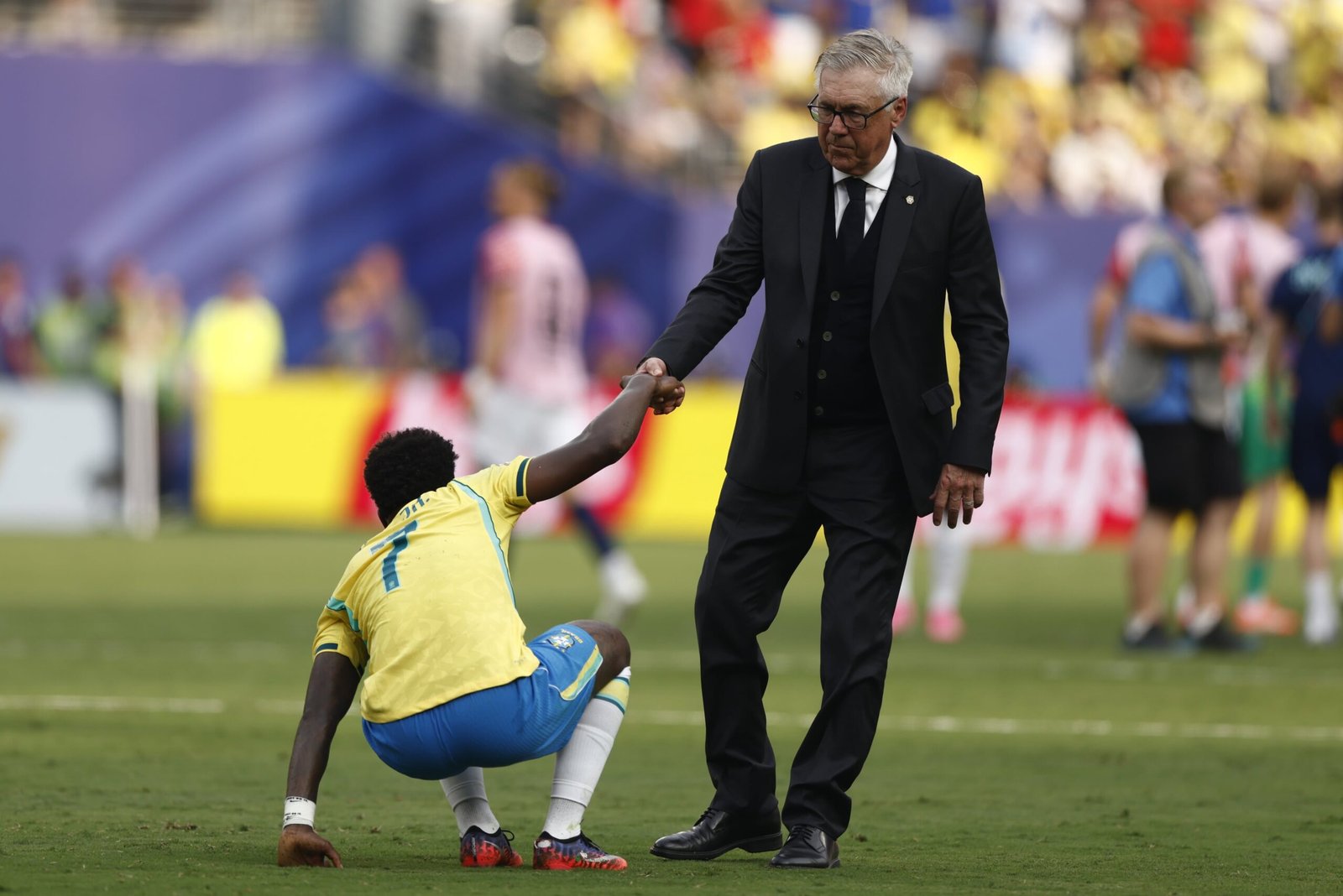 Las lágrimas de Neymar en su adiós, la dependencia de Vinicius y la cuestionada continuidad de Ancelotti en el fracaso de la Brasil con menos talento de su historia