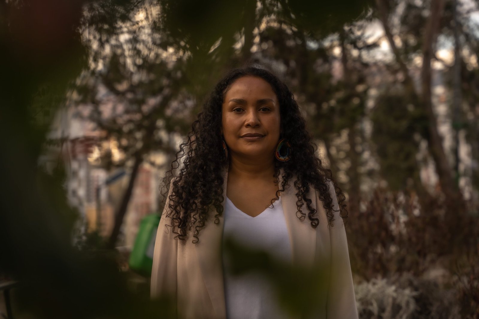 Paola Yáñez Inofuentes en La Paz, el 3 de julio.