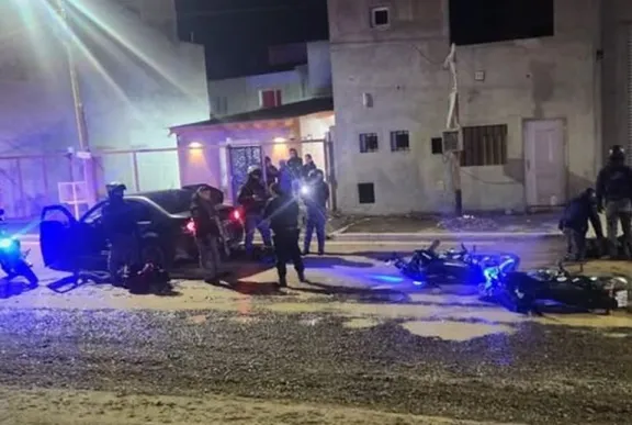Le dispararon a una vecina para escapar tras un intento de robo y los atraparon tras una persecución