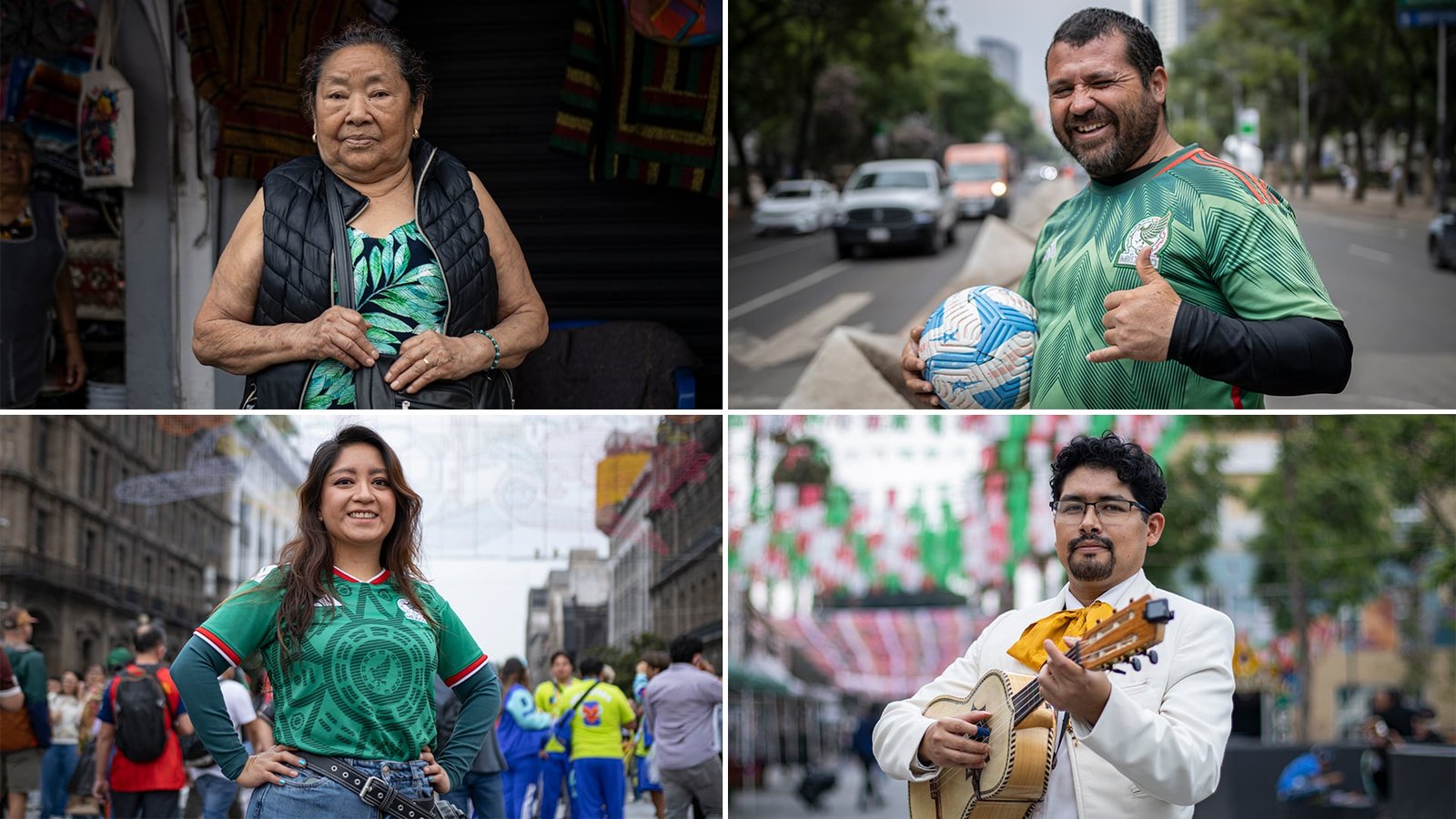 Margarita Patricia, Diego Carmona, Brenda Calletano y Daniel Acosta en Ciudad de México.