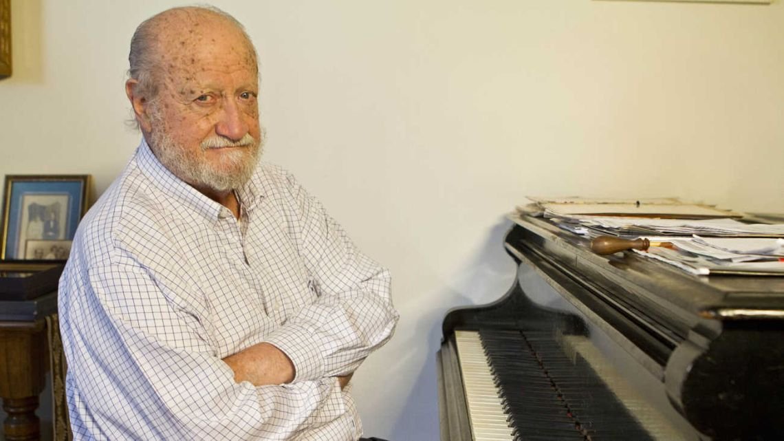 Murió Pedro Ignacio Calderón, el maestro y leyenda de la dirección orquestal en la Argentina