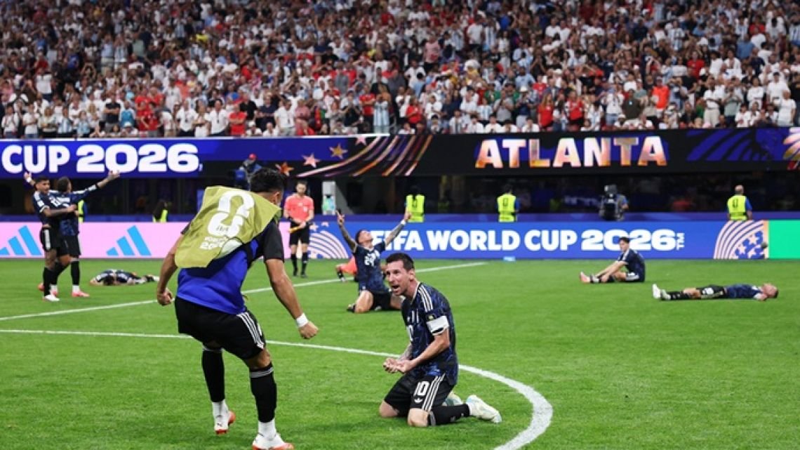 Nos abrazamos entre todos por la Selección
