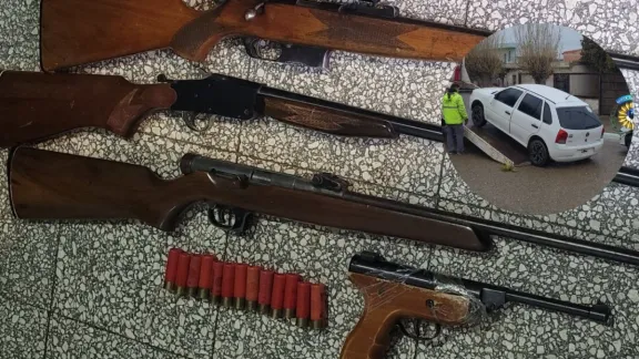 Recuperan un auto robado a mano armada y secuestran un arsenal en un allanamiento