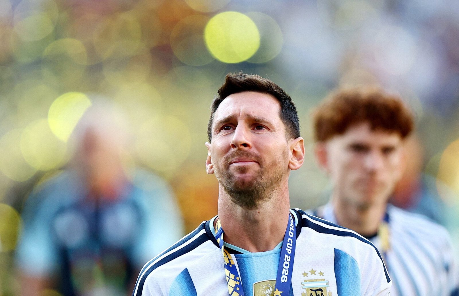 Sin Messi, Argentina recibe a la selección con un festejo acotado y protocolar