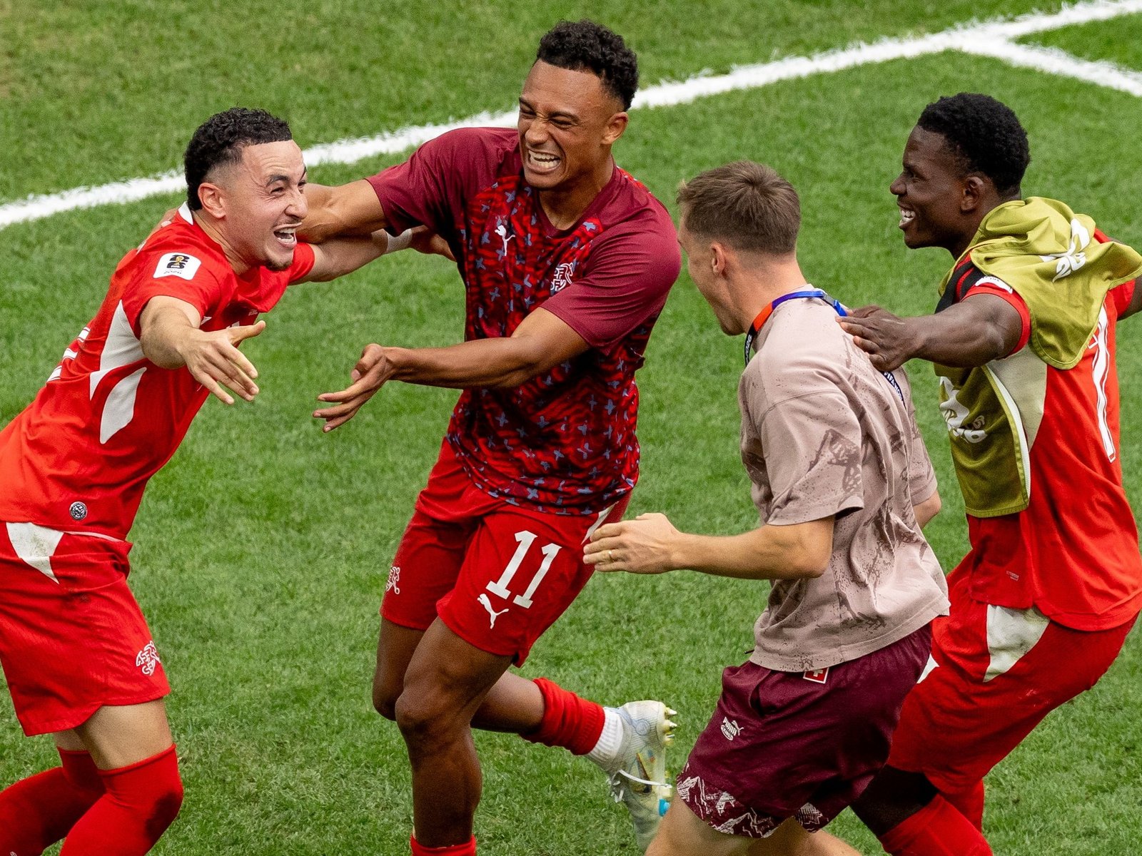 Suiza fue más efectivo que Colombia en los penales y será rival de Argentina en los cuartos de final del Mundial