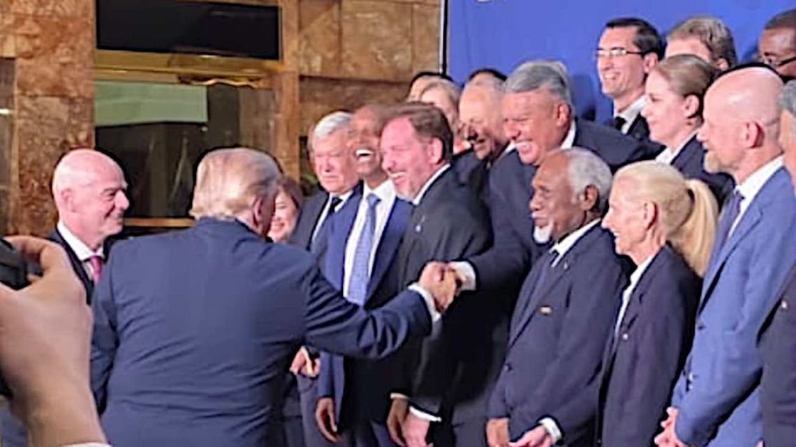 Trump elogió a Messi, saludó a Chiqui Tapia y le preguntó a la Selección si está "para repetir" el título