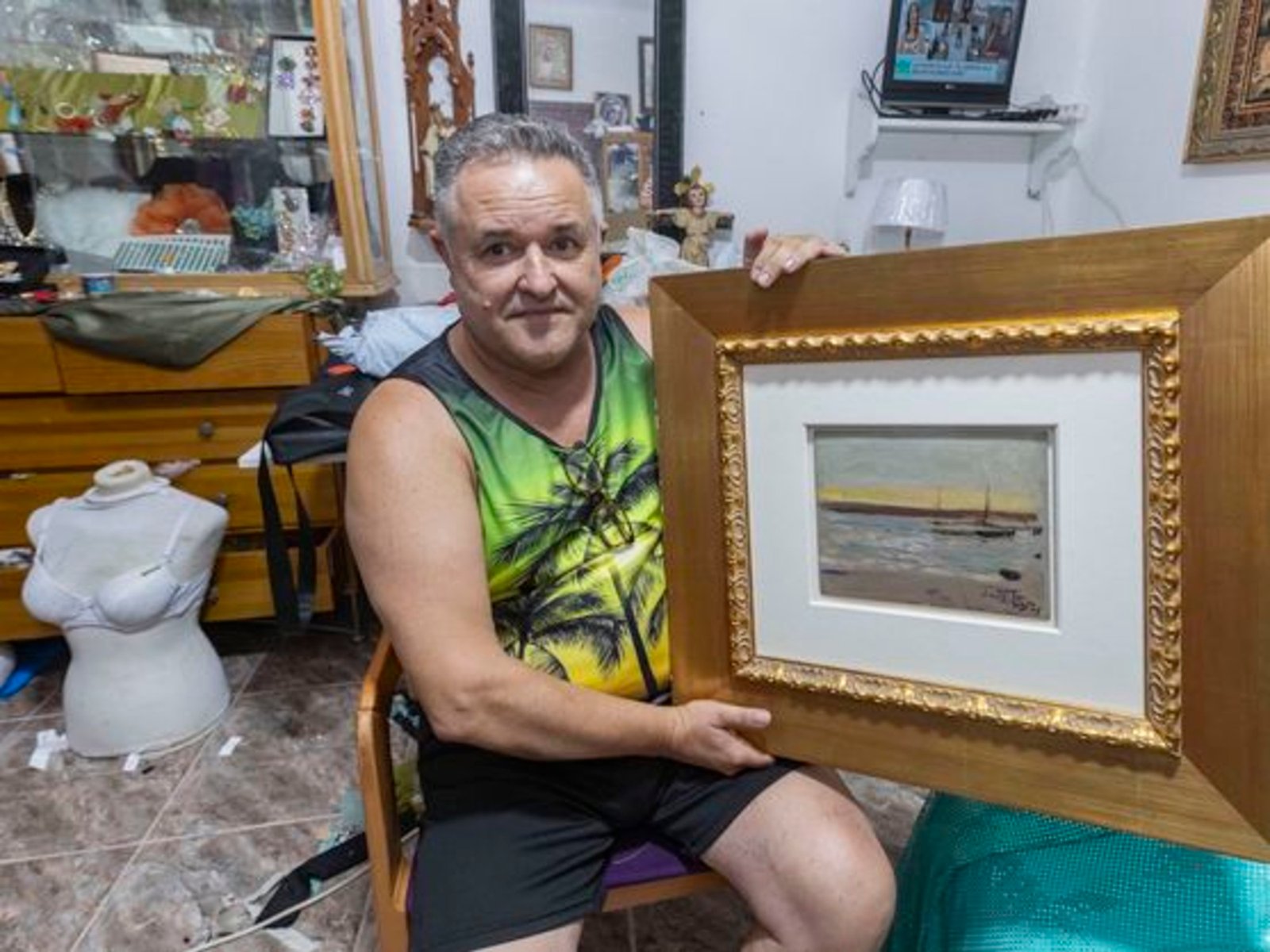 Un turista español devolvió un cuadro perdido del artista Joaquín Sorolla que está valuado en 150.000 euros