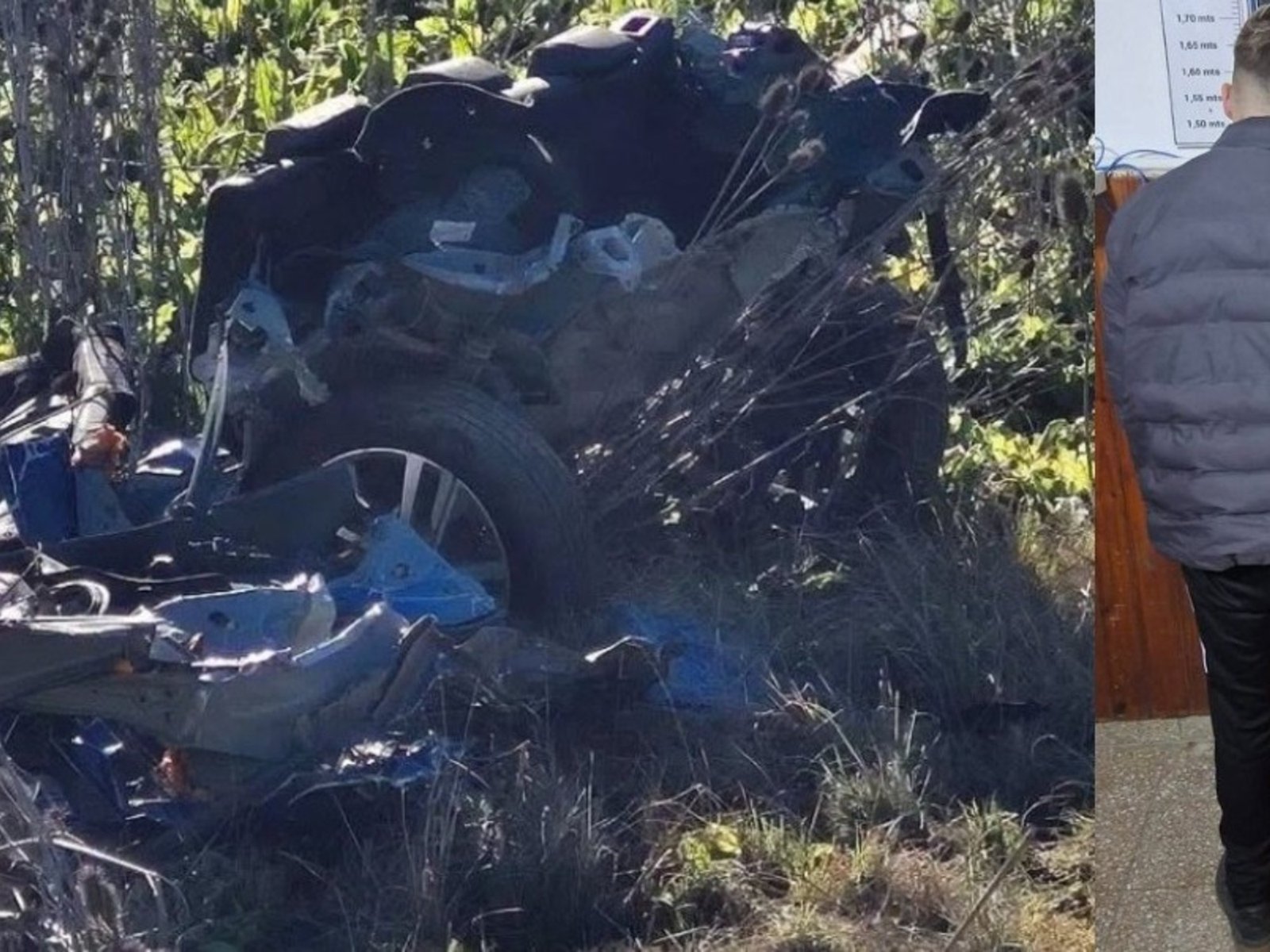 el conductor del auto, preso por cuatro meses y las pruebas que lo complican