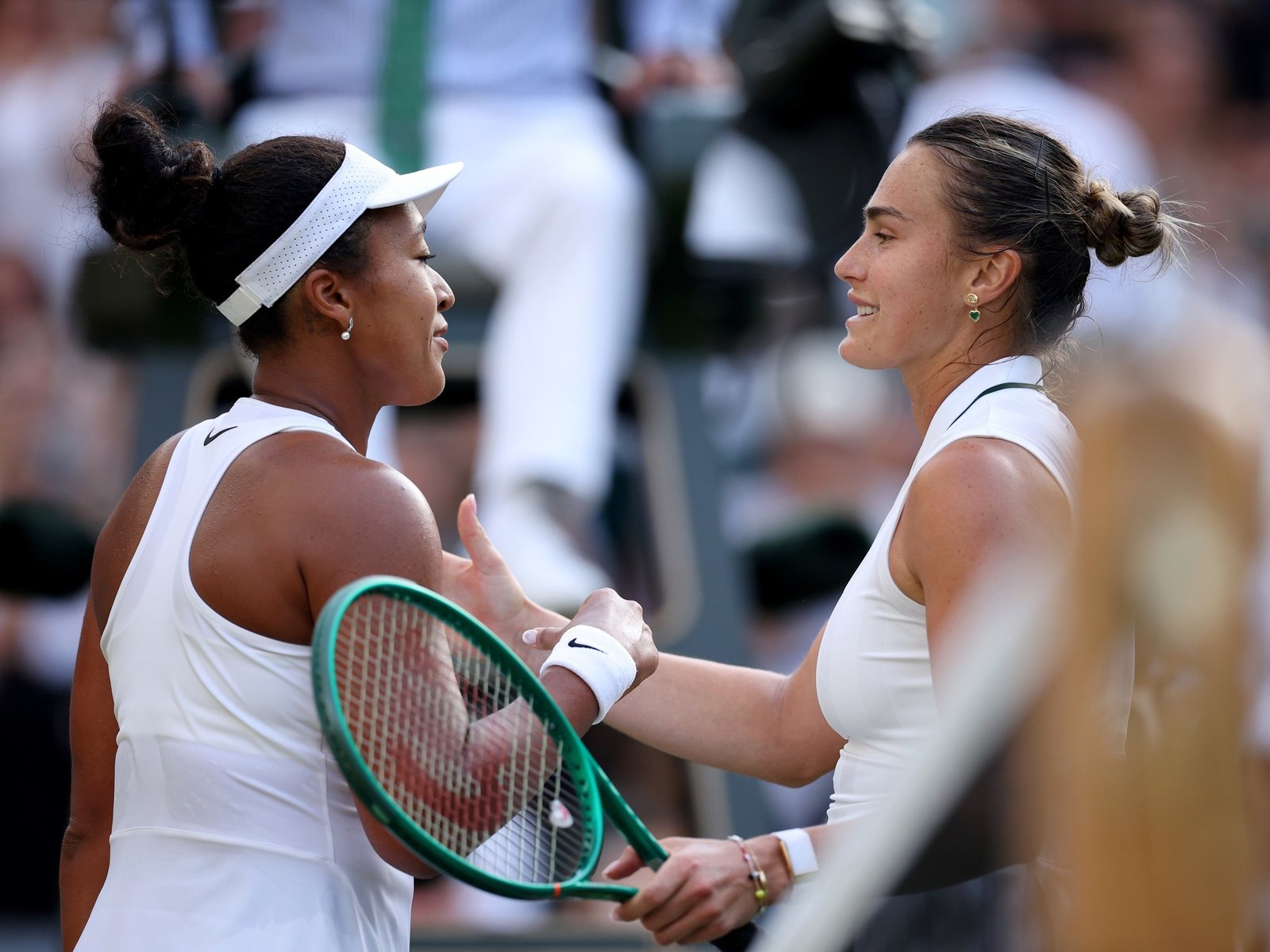 eliminó a Sabalenka y se metió en cuartos de final de Wimbledon tras una actuación brillante