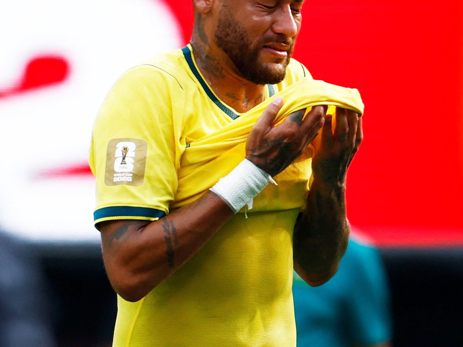 la imagen del adiós del crack a la Selección y del fracaso rotundo de Brasil en el Mundial 2026