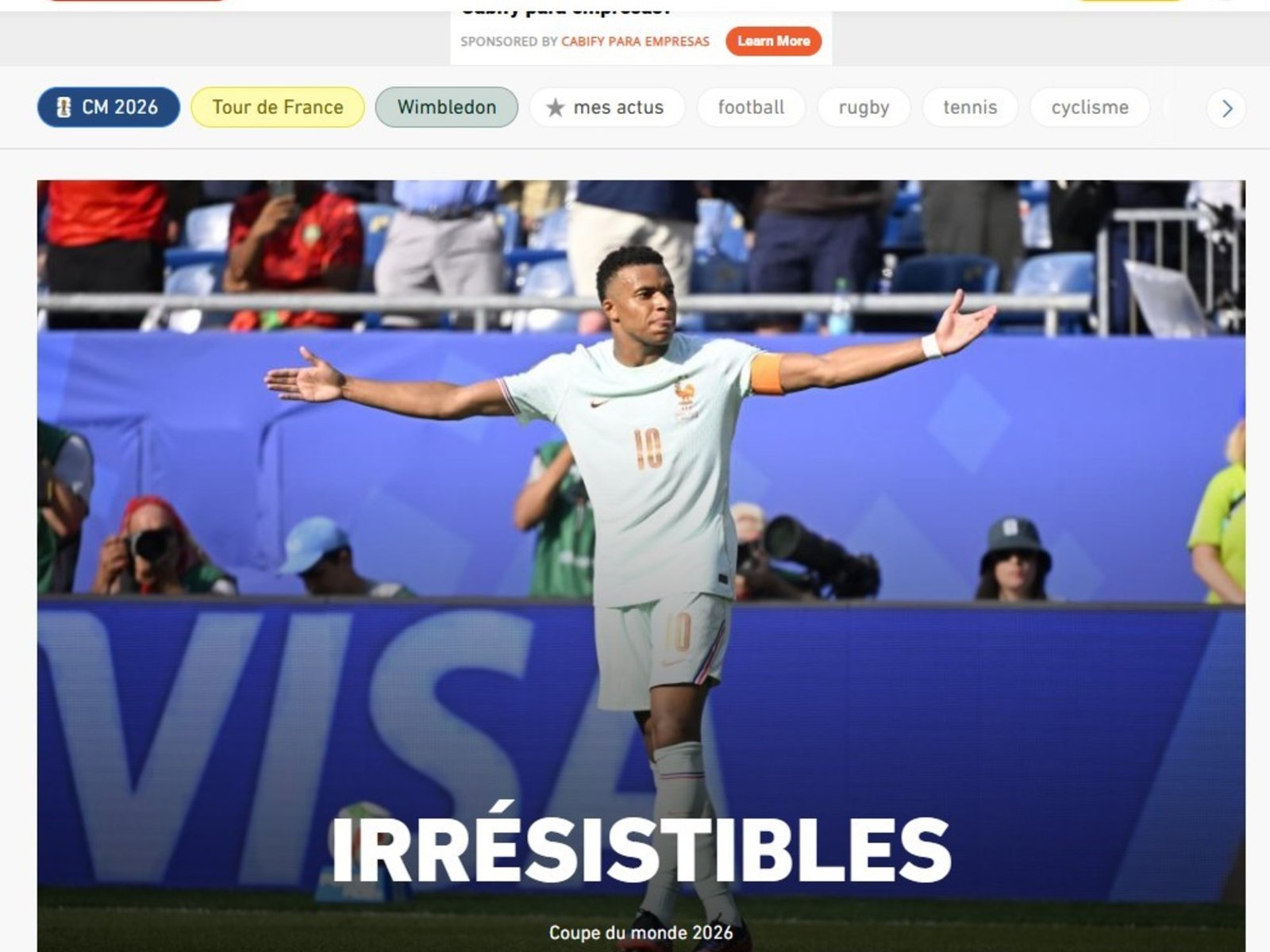 las reacciones de los medios internacionales tras la victoria de Francia vs Marruecos en el Mundial 2026