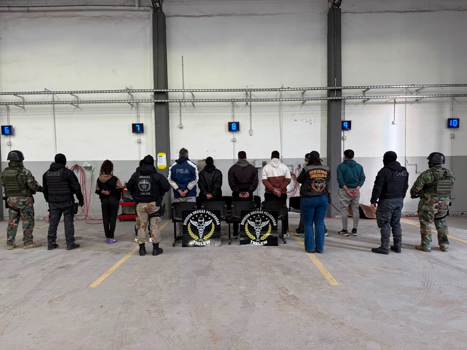 40 allanamientos y 17 detenidos
