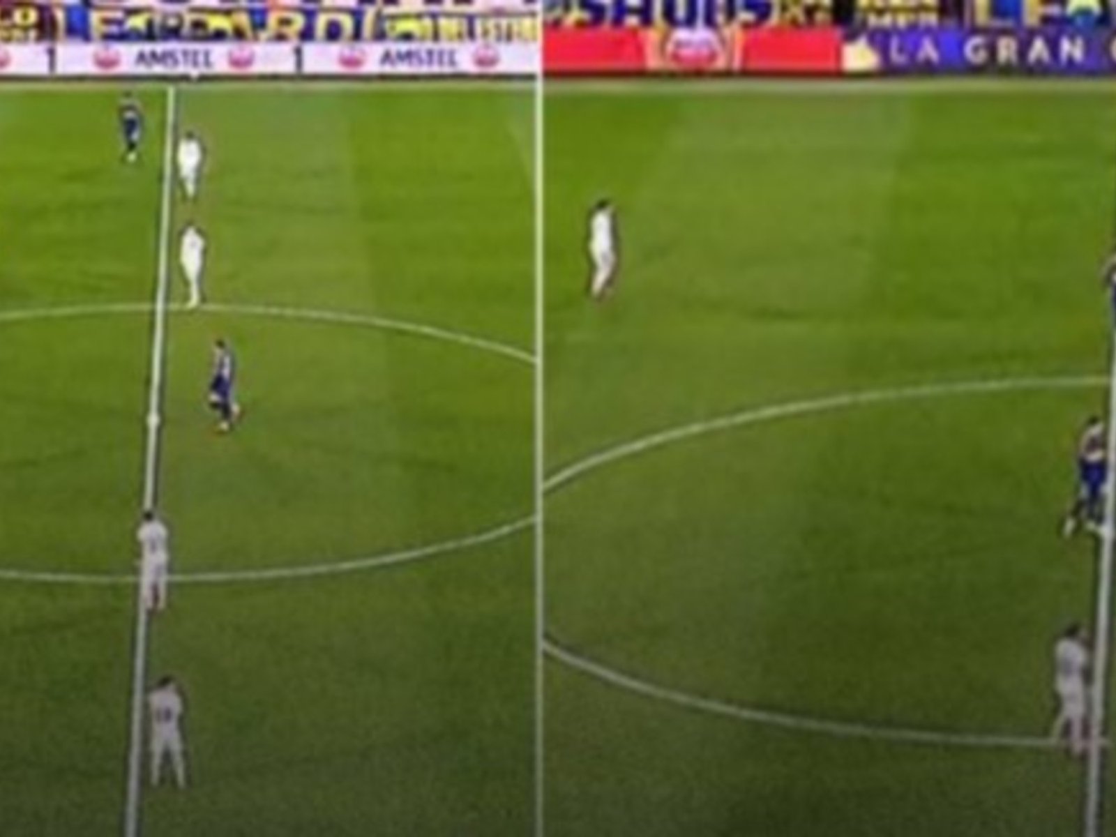 Boca sacó las dos veces del medio en el partido contra Recoleta